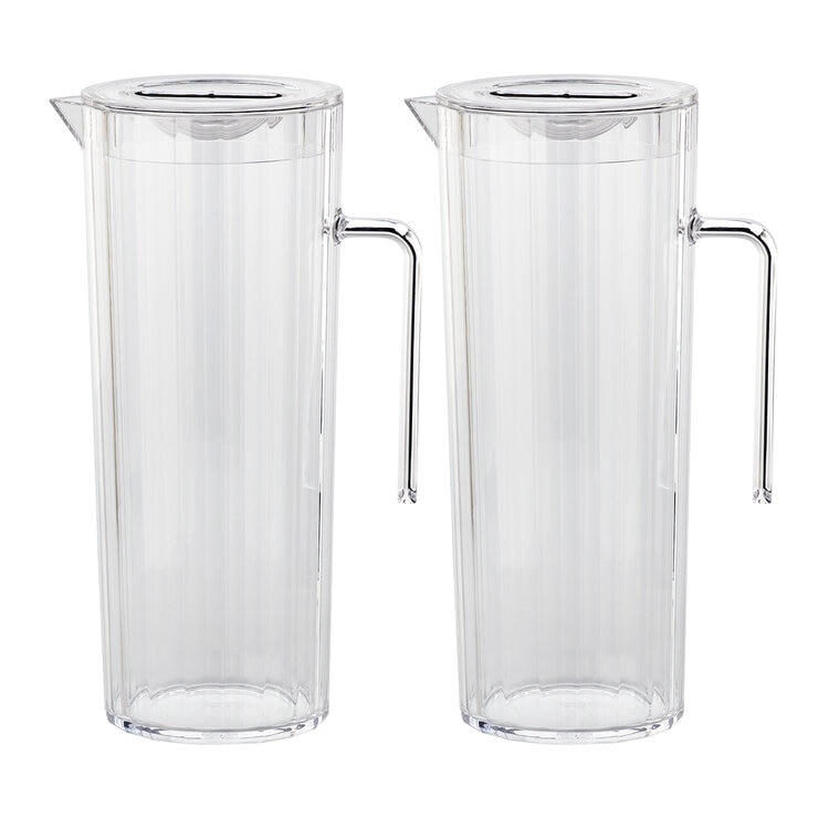 Jarras de Acrílico de 1.9L, 2 piezas Jarras de Acrílico de 1.9L, 2 piezas