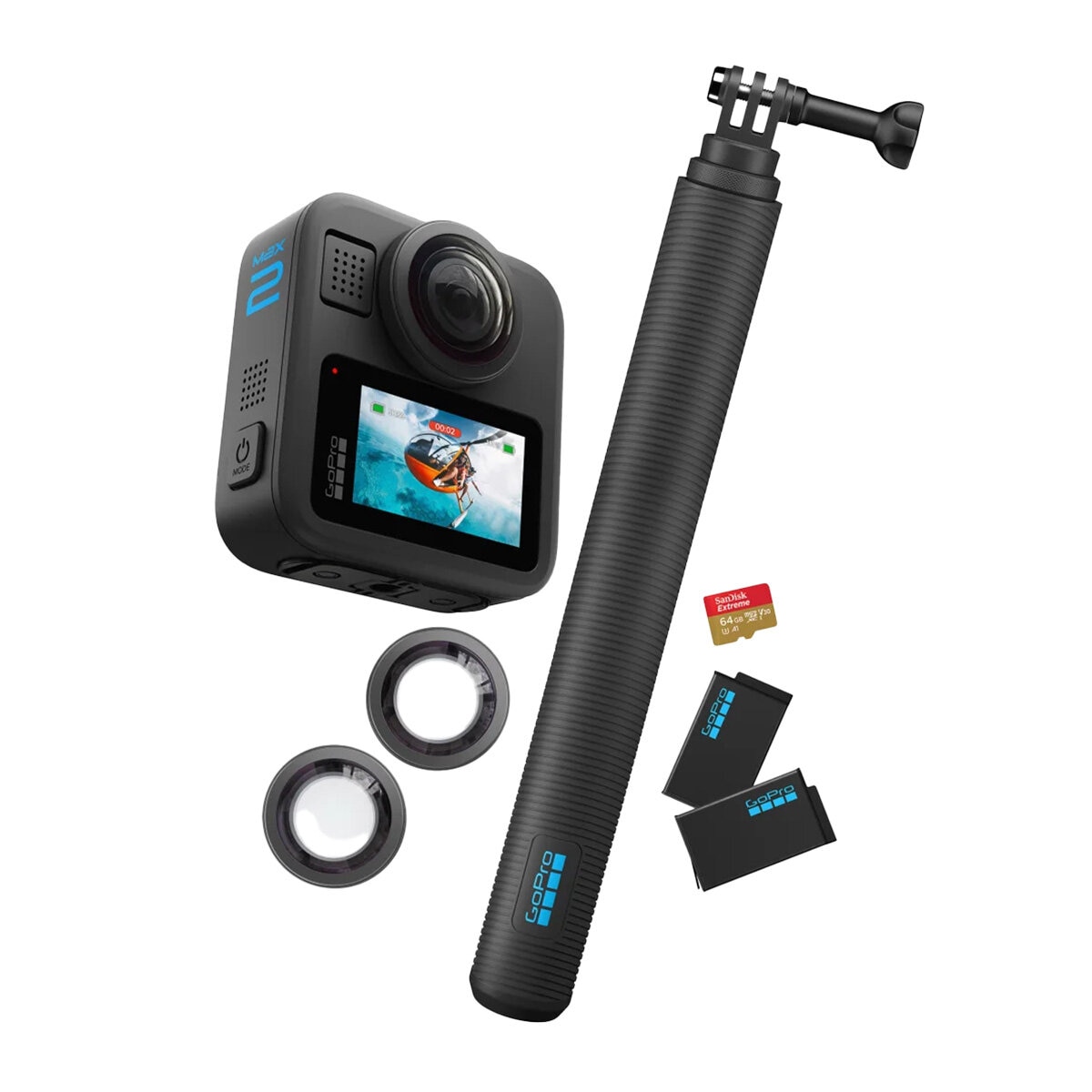 GoPro Max 2 8K 360 Bundle