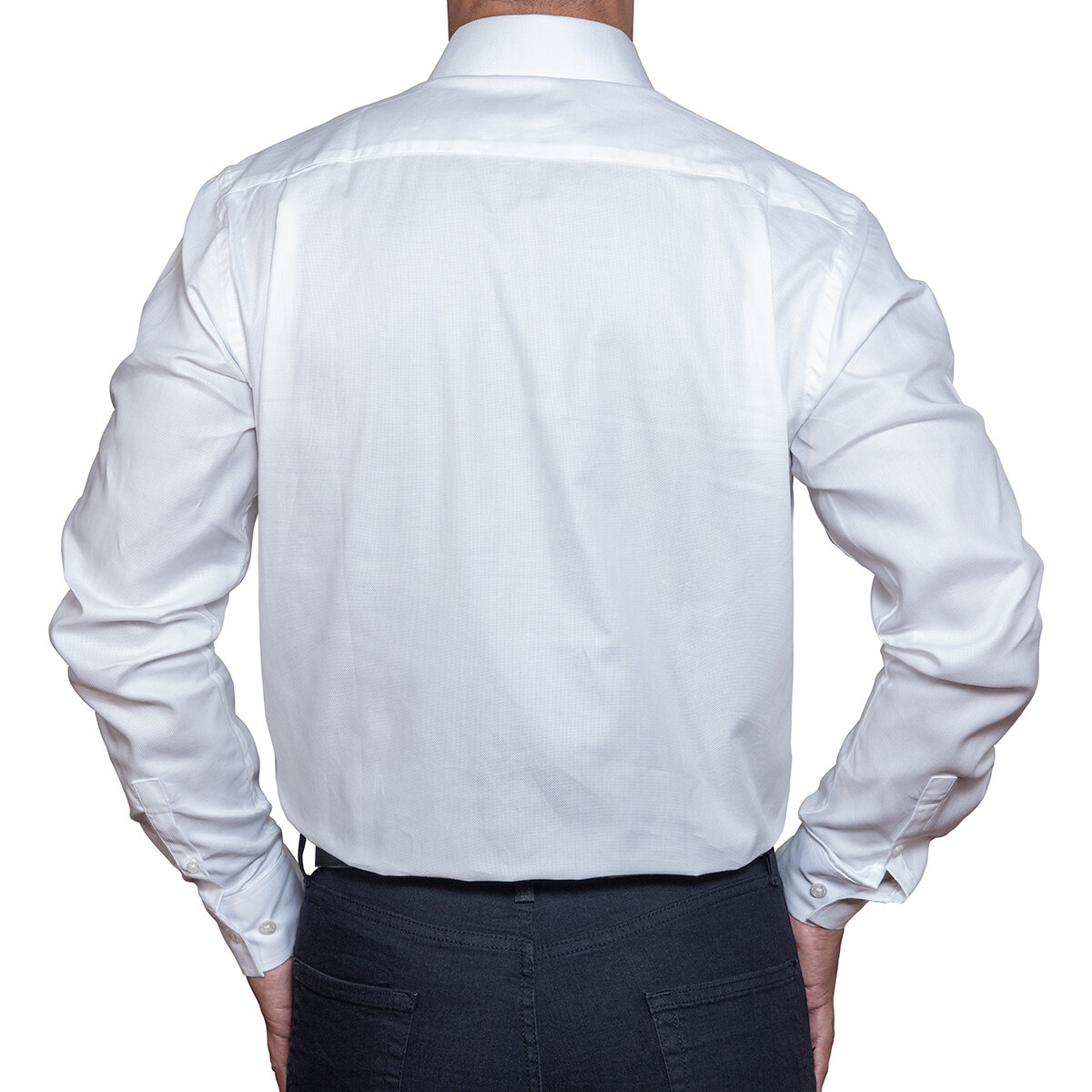 Nautica Camisa para Caballero Blanco Cuello 15.5 Manga 32/33