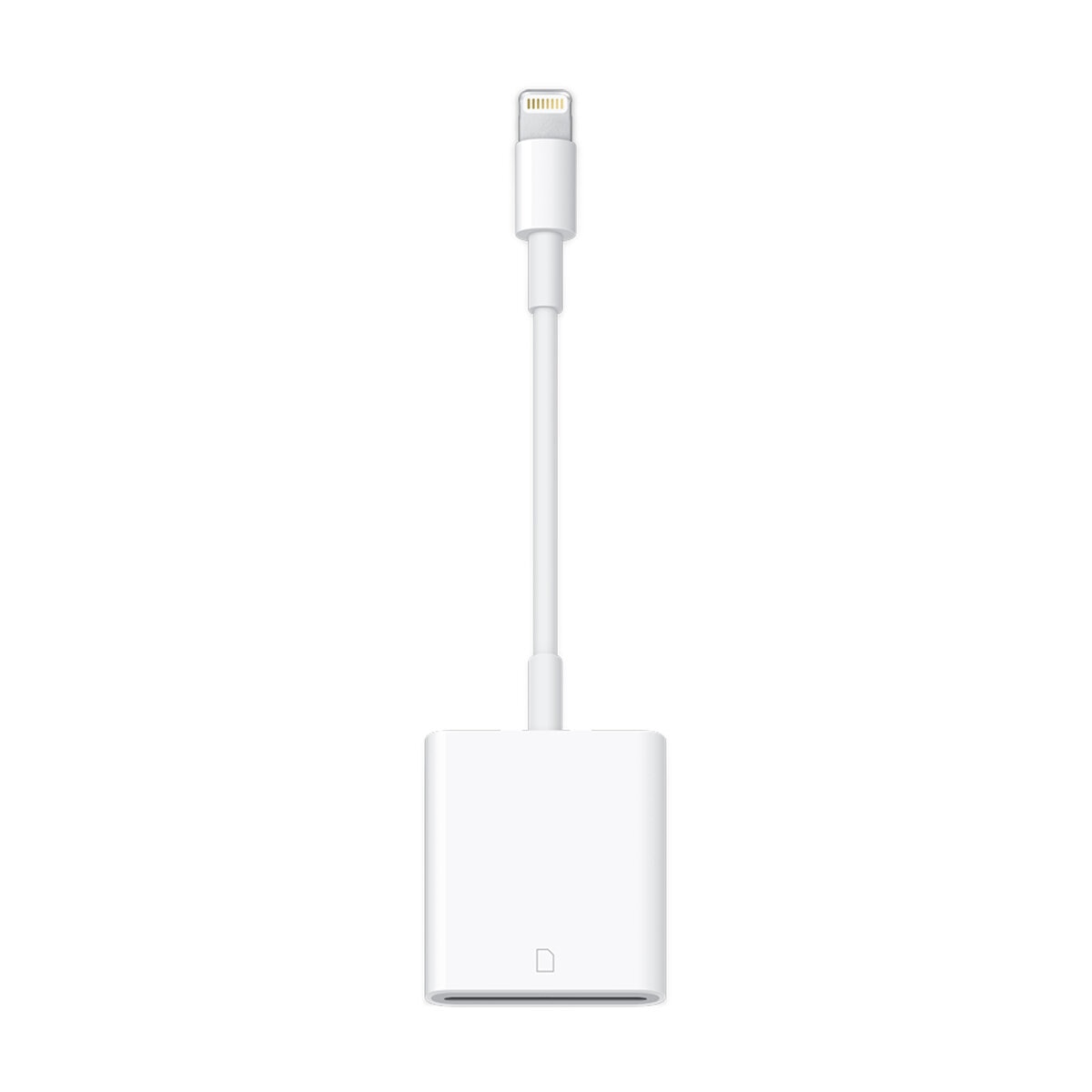Apple Adaptador de lightning a lector de tarjeta SD para cámara