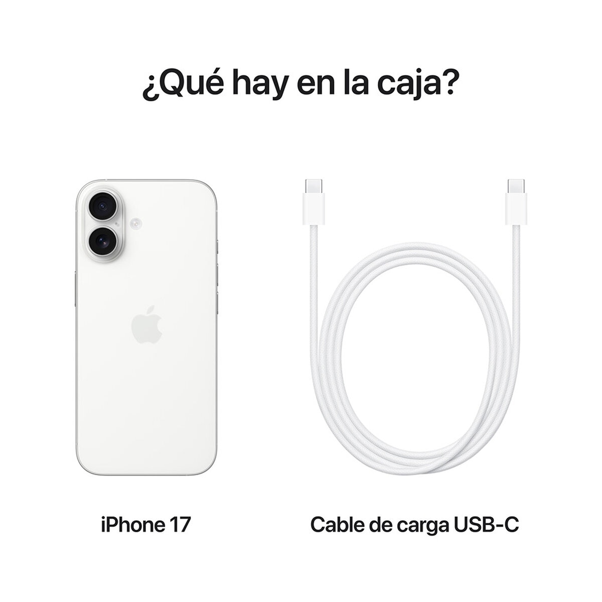 Apple iPhone 17 256GB Blanco Apple iPhone 17 256GB Blanco