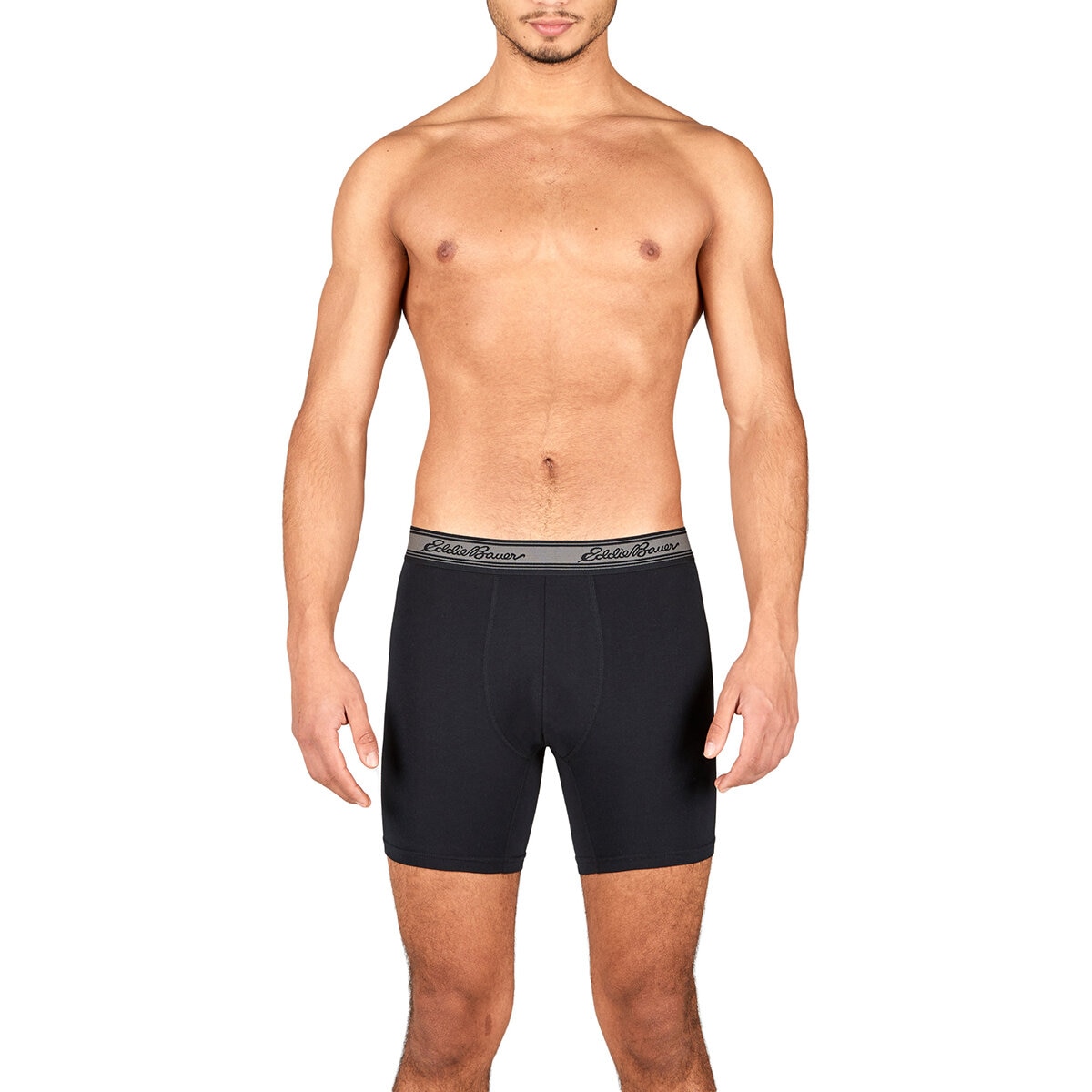 Eddie Bauer Boxers para Caballero 5 piezas Negro Mediana
