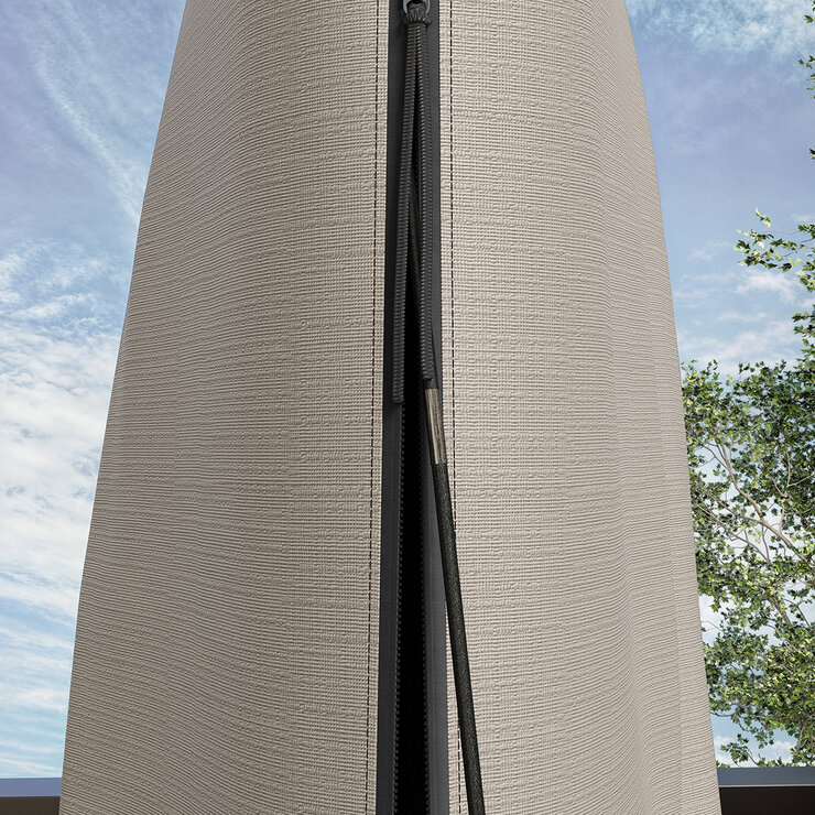Seasons Sentry, Funda para Sombrilla de Poste Lateral