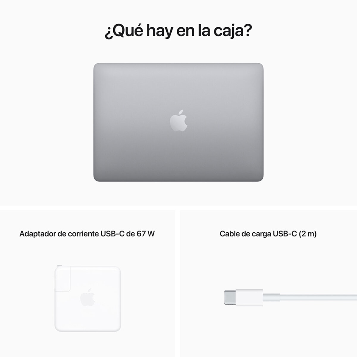 Apple MacBook Pro 13" Chip M2 256 GB Gris Espacial