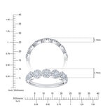 Anillo de Diamantes 0.50ctw, Oro Blanco 14K Anillo de Diamantes 0.50ctw, Oro Blanco 14K