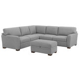 Thomasville, Langdon, Sofá Seccional de Tela de 3 piezas con Otomano con Almacenamiento