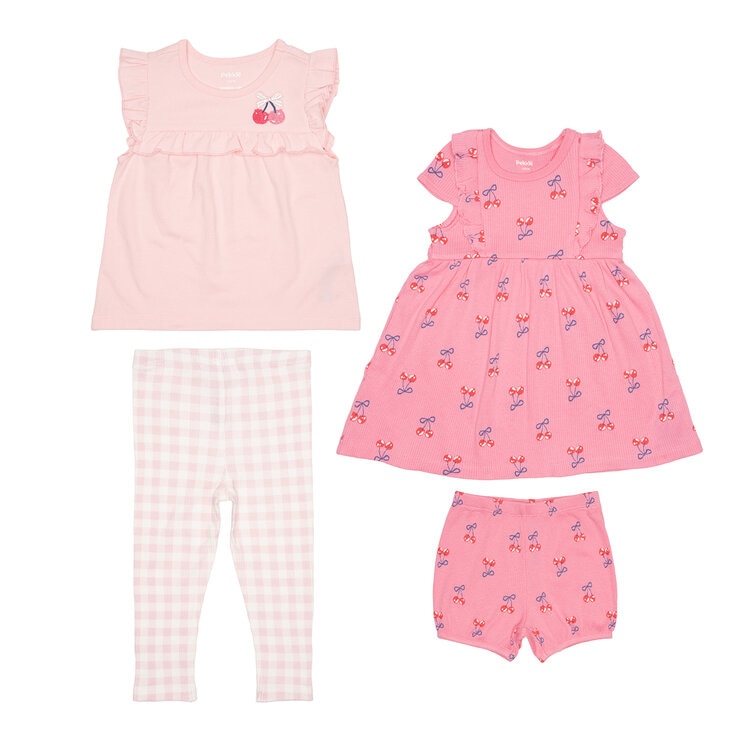Pekkle Conjunto 4 piezas para Niños y Niñas Varias Tallas y Colores Pekkle Conjunto 4 piezas para Niños y Niñas Varias Tallas y Colores