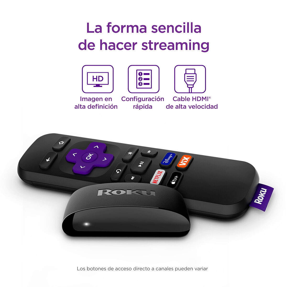 Roku, Paquete de 2 Reproductores de Streaming Express HD