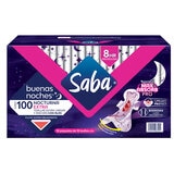Saba Buenas Noches Extra Toallas Femeninas 100 Pzas