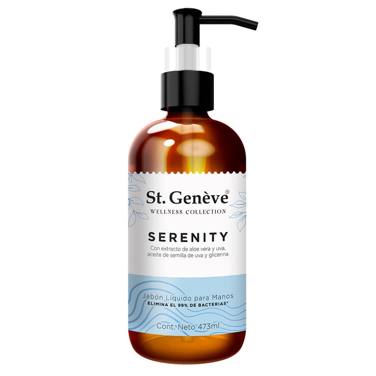 St. Geneve Wellness Collection Jabón Líquido para Manos, 3 pzas
