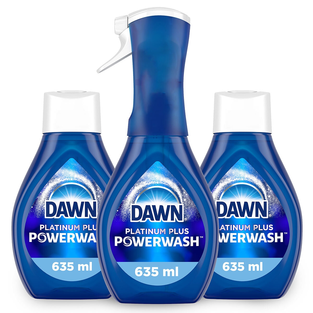 Dawn PowerWash Lavatrastes en Spray 3 pzs de 473 ml