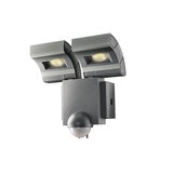 Estevez, Lámpara de Seguridad con 2 Reflectores LED y Sensor