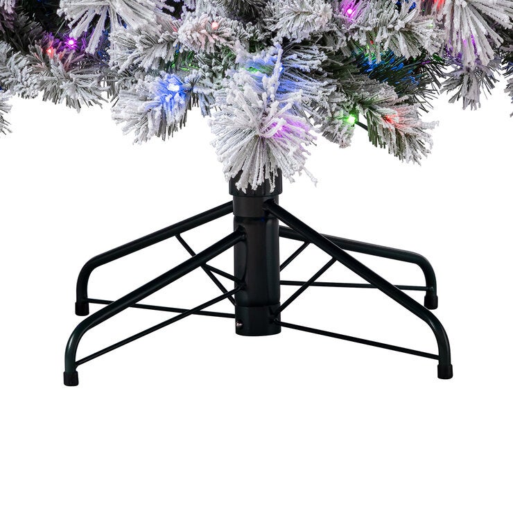 Árbol de Navidad Nevado Pre-Iluminado 2.2m con 1,150 Luces Radiant Micro LED Árbol de Navidad Nevado Pre-Iluminado 2.2m con 1,150 Luces Radiant Micro LED
