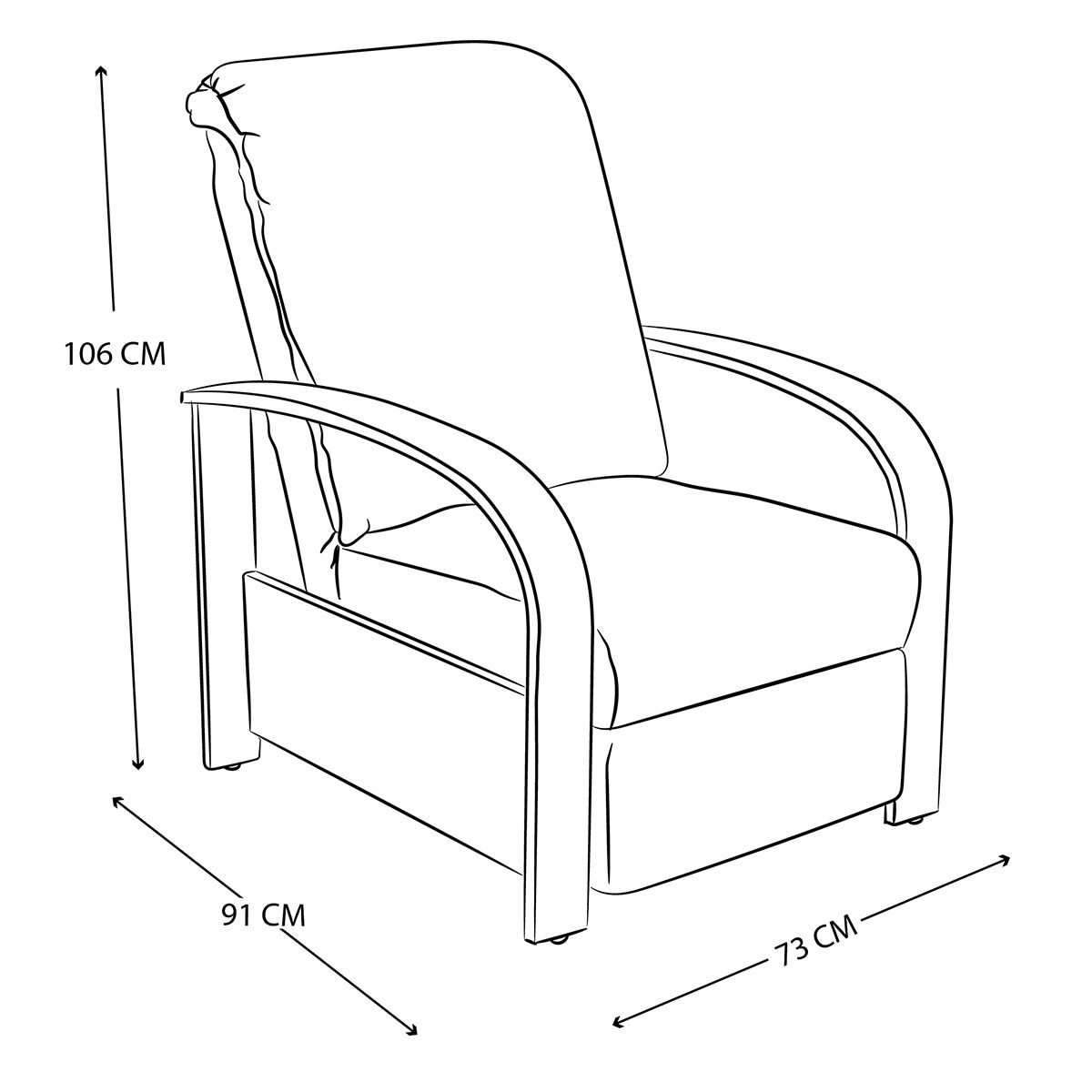 Violanti, Reclinable