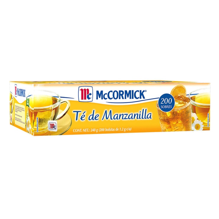 McCormick Té de Manzanilla 200 sobres