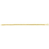 Pulsera para Dama, Oro Amarillo de 14K de 19cm Pulsera para Dama, Oro Amarillo de 14K de 19cm