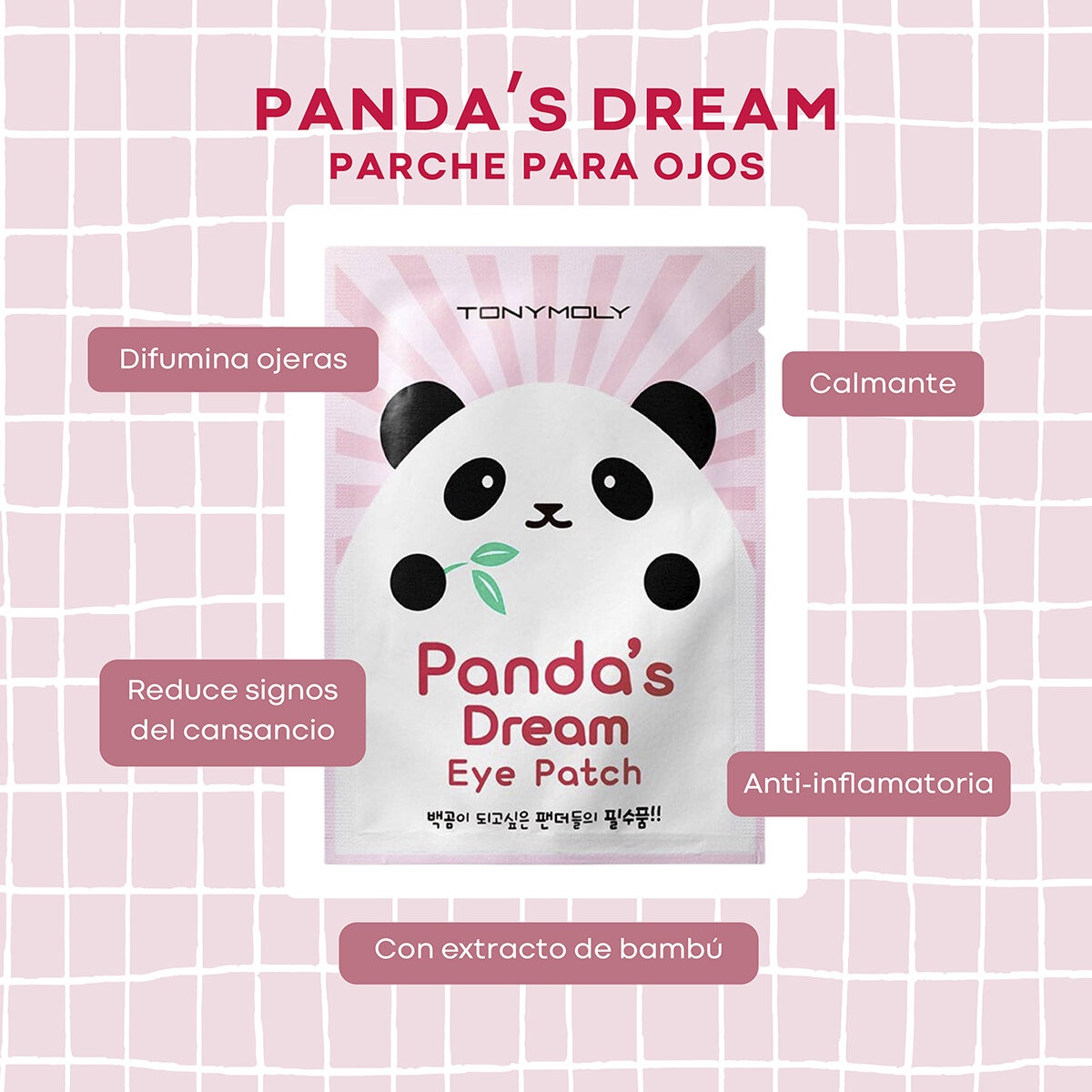 Tony Moly, Tratamiento facial y de contorno de ojos, 4 piezas