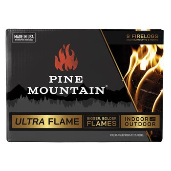 Pine Mountain Leños de Fuego 9 pzas de 2.17 kg