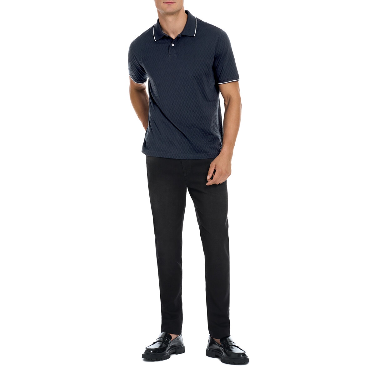 Ted Baker Polo para Caballero Azul Chica