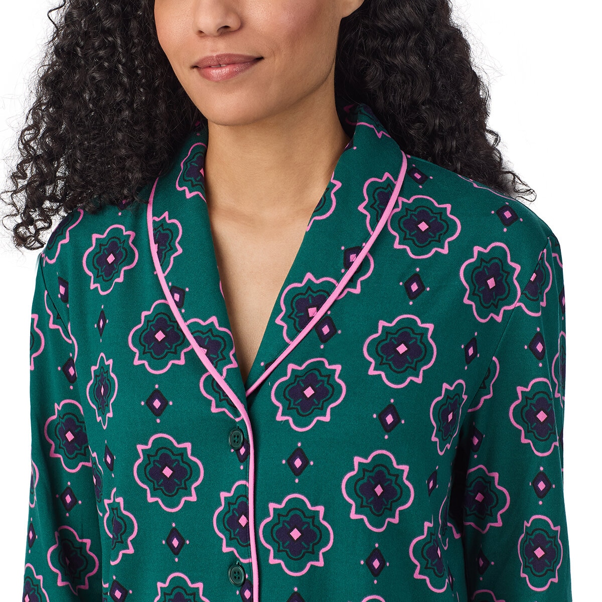 Midnight Pijama para Dama Verde Mediana
