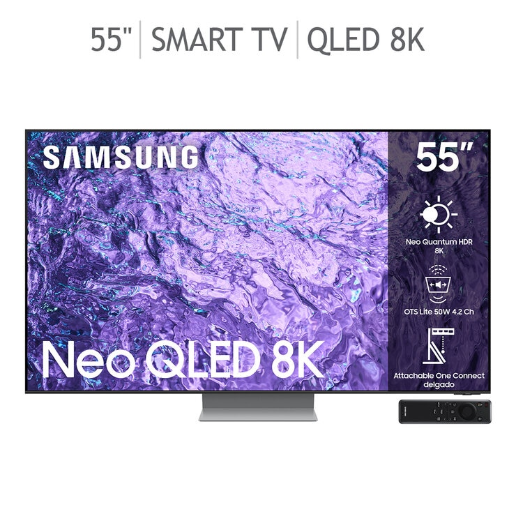 Samsung Pantalla 55" NEO QLED 8K Smart TV