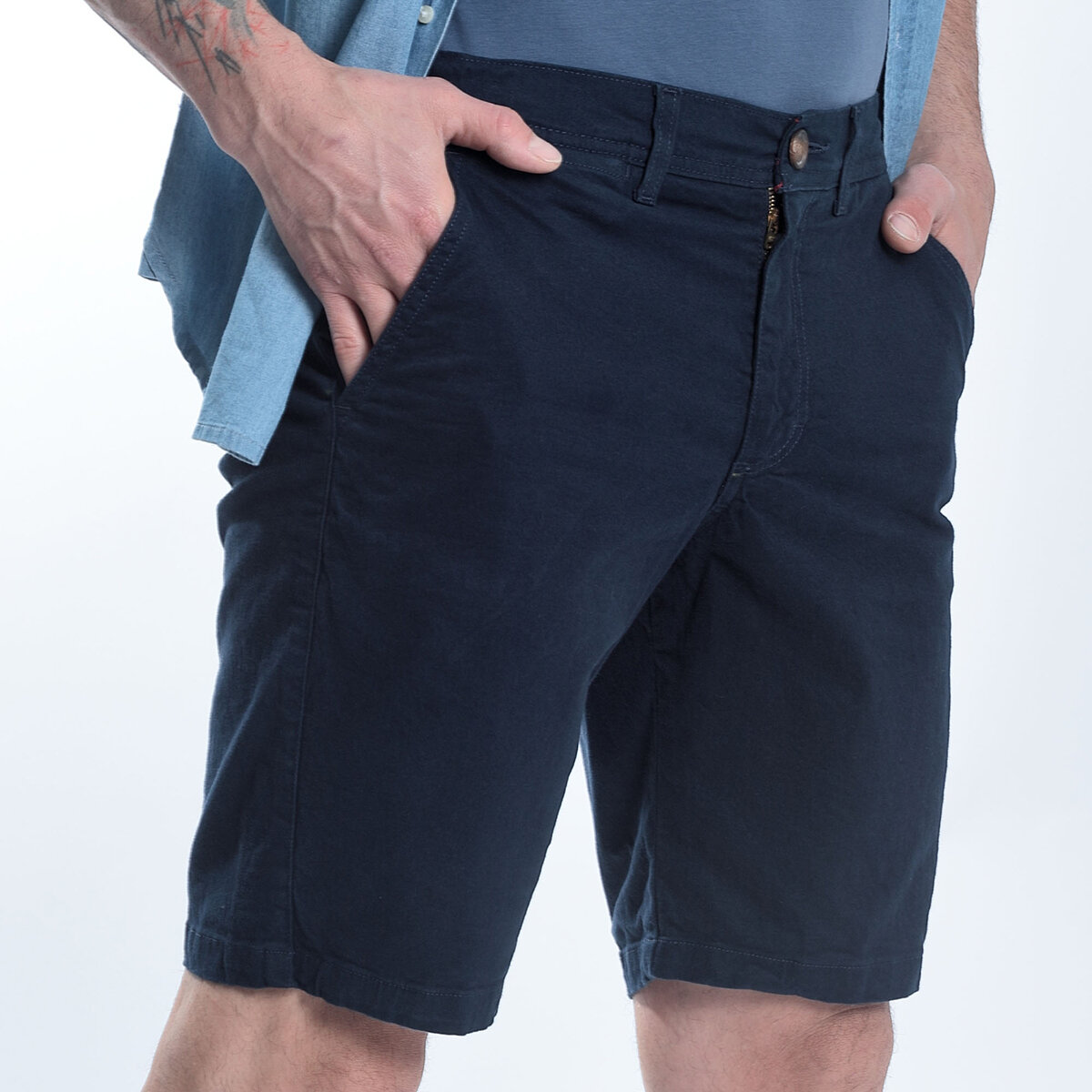 Chaps Shorts para Caballero Azul 30