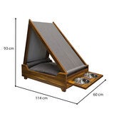 Skanor Cama para Mascotas Estilo Tipi Tamaño Mediana Skanor Cama para Mascotas Estilo Tipi Tamaño Mediana