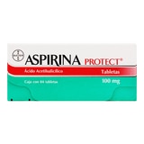 Aspirina Protect 100mg 84 Tabletas