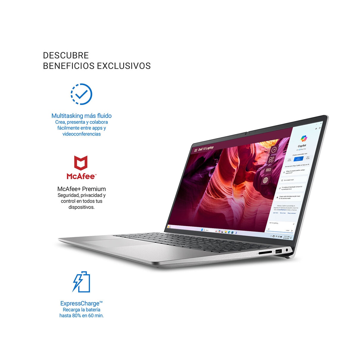 DELL 15 DC15255 15.6" Full HD AMD Ryzen 5 8GB 512GB SSD + DELL Headset Jack