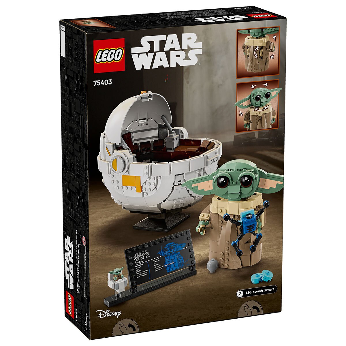 LEGO Grogu con Aerocuna
