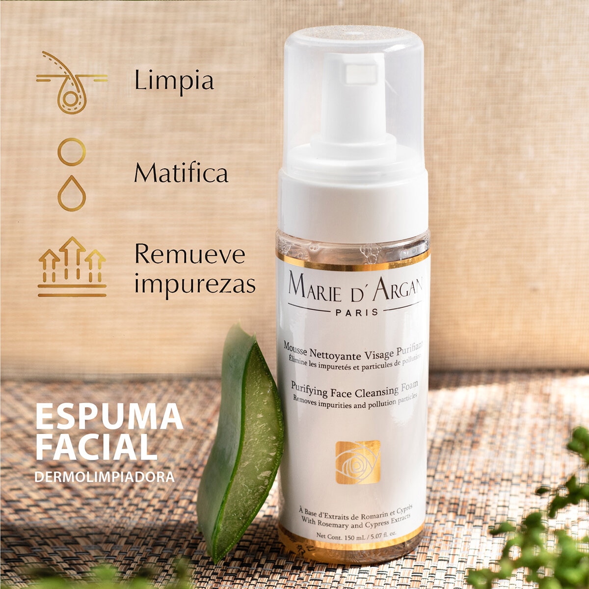 Limpiador facial, limpiador hidratante con contenido de  nutrientes para la piel para el hogar : Belleza y Cuidado Personal