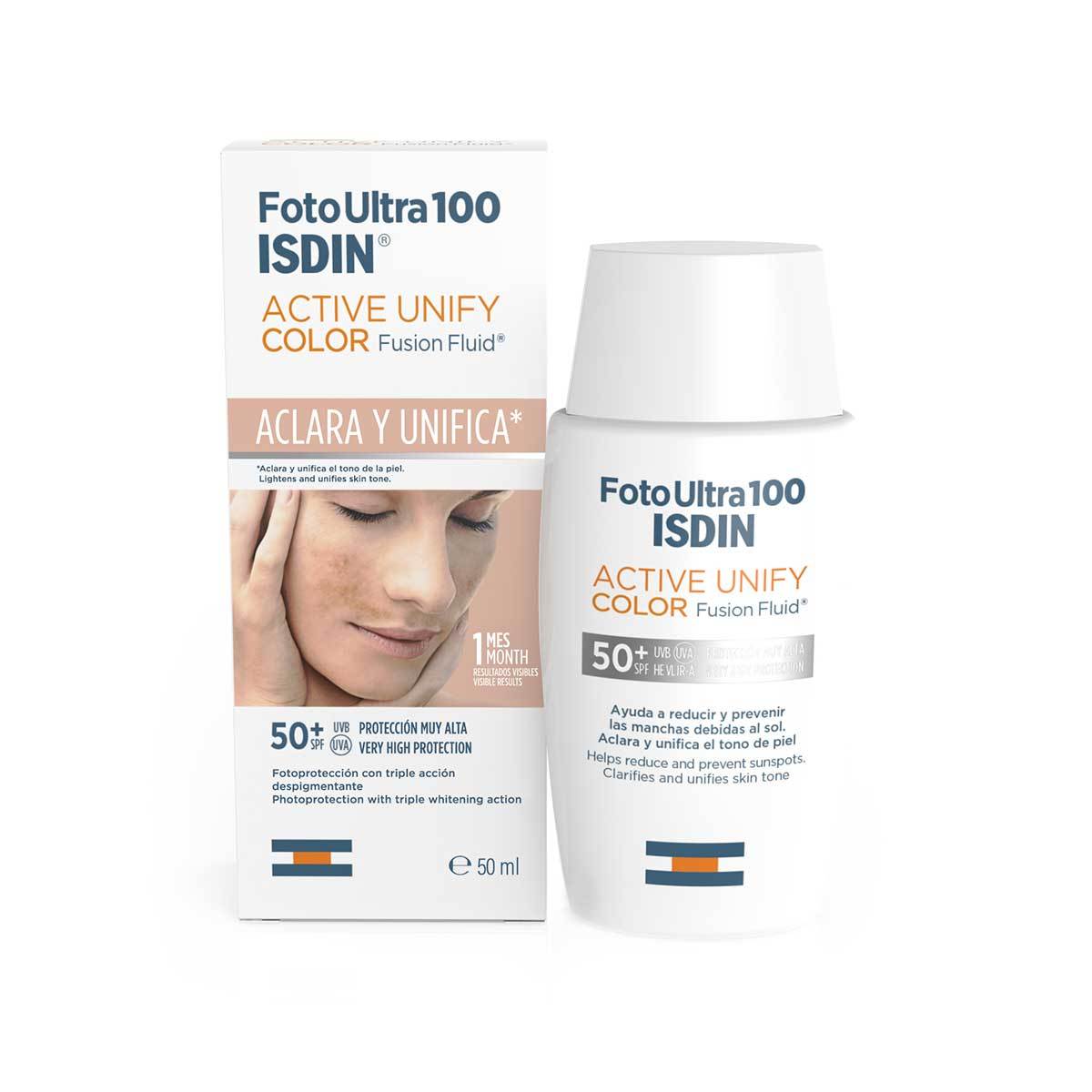 FotoUltra 100 Active Unify Color 50 ml Isdin