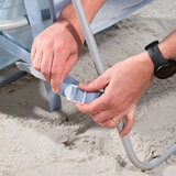 Westfield Camastro de Playa con Apoyabrazos de Bambú