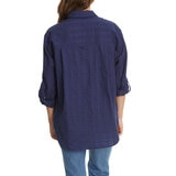 Gloria Vanderbilt Blusa para Dama Azul Mediana
