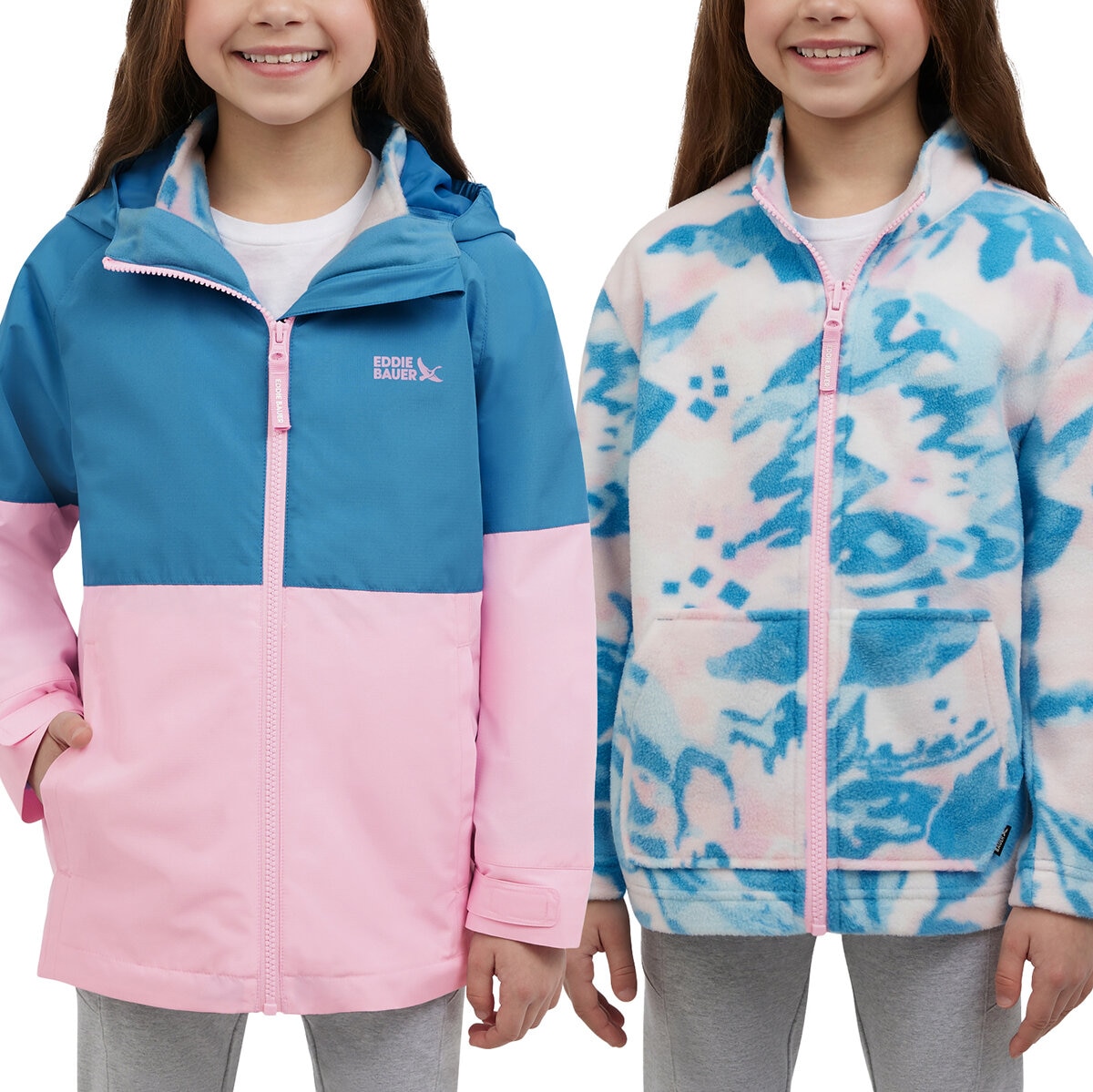 Eddie Bauer Chamarra 3 en 1 para Niños y Niñas Varias Tallas y Colores Eddie Bauer Chamarra 3 en 1 para Niños y Niñas Varias Tallas y Colores