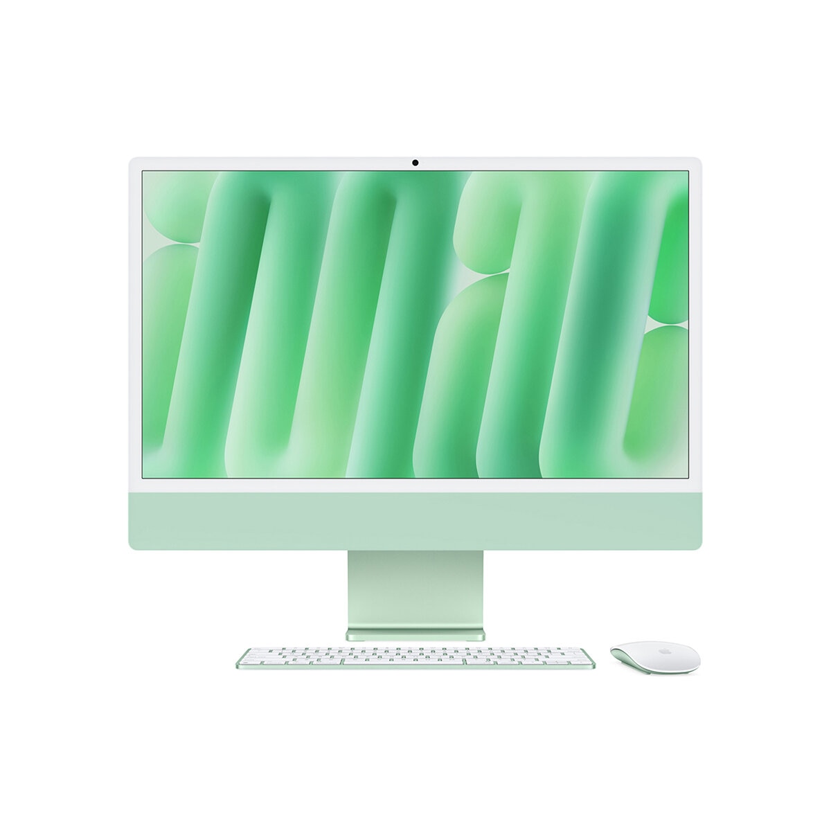 Apple iMac 24" 256GB 4.5K Chip M4 Verde CPU de 8 núcleos GPU de 8 núcleos Memoria unificada de 16GB