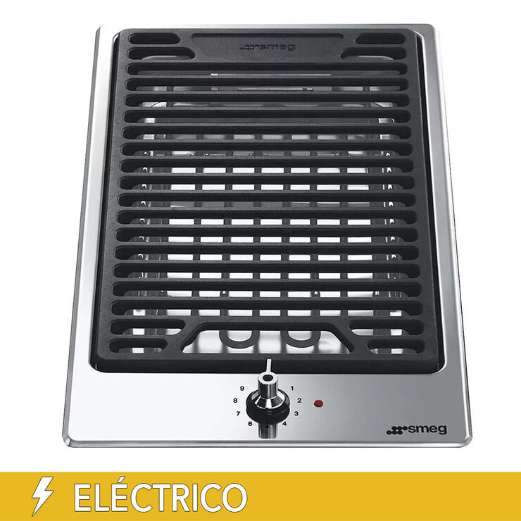 Smeg Parrilla barbacoa eléctrica 30cm