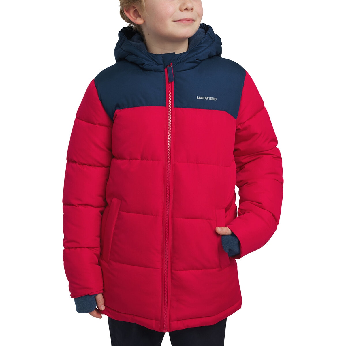 Lands' End Chamarra para Niños y Niñas Varias Tallas y Colores
