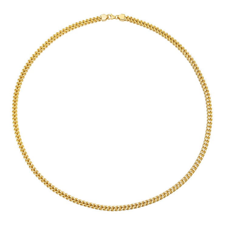 Cadena para Caballero, Oro Amarillo 14K, 55.88cm Cadena para Caballero, Oro Amarillo 14K, 55.88cm