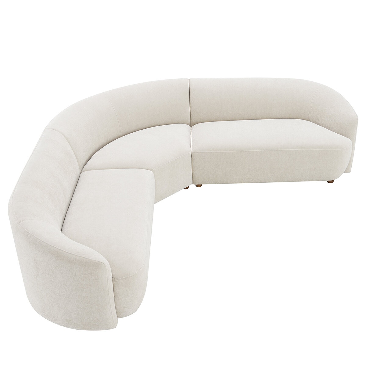 Ontai, Dolen, Seccional de Tela Curvo Ontai, Dolen, Seccional de Tela Curvo