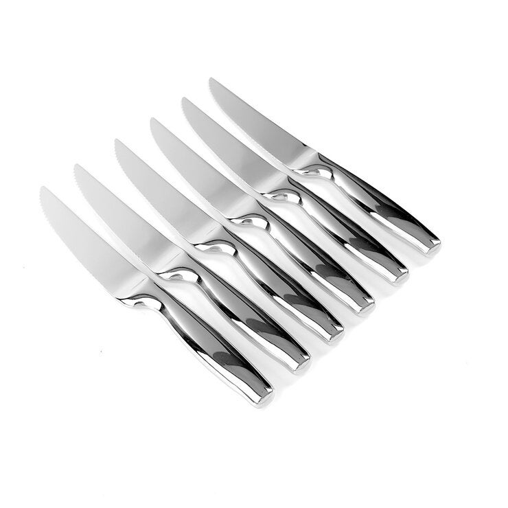 Gourmet Settings, Juego de Cuchillos de Acero Inoxidable, 6 piezas Gourmet Settings, Juego de Cuchillos de Acero Inoxidable, 6 piezas