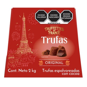 Truffettes de France Trufas Espolvoreadas con Cocoa 2 pzas de 1 kg