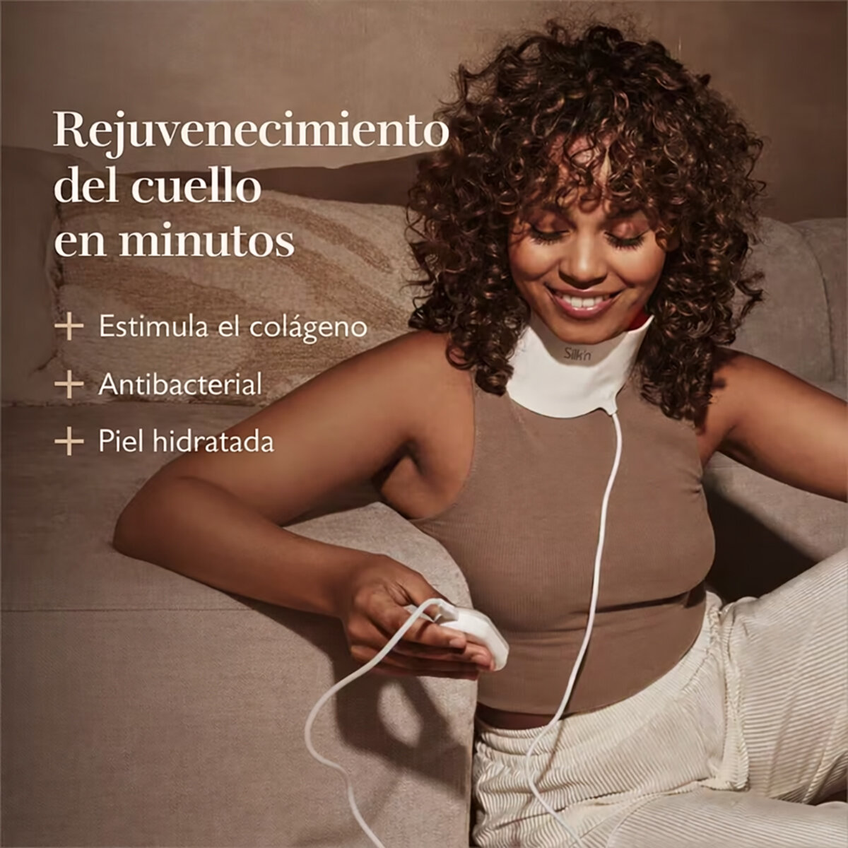 Silk'n, Máscara de Luz Led para el Cuello