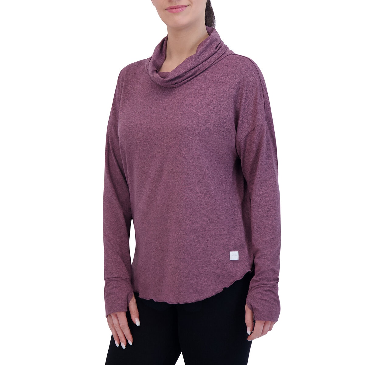 Soybu Sudadera para dama morado extra chica