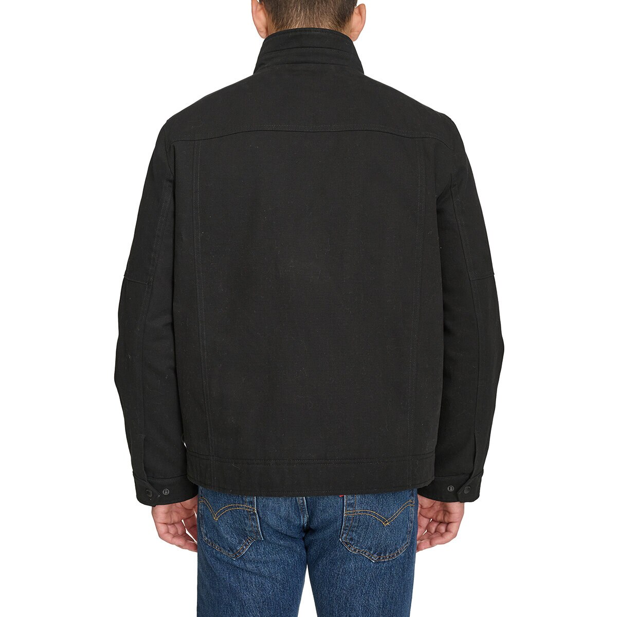 Levi's Chamarra para Caballero Negro Chica