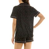 Jaclyn NY Pijama para Dama Negro Grande