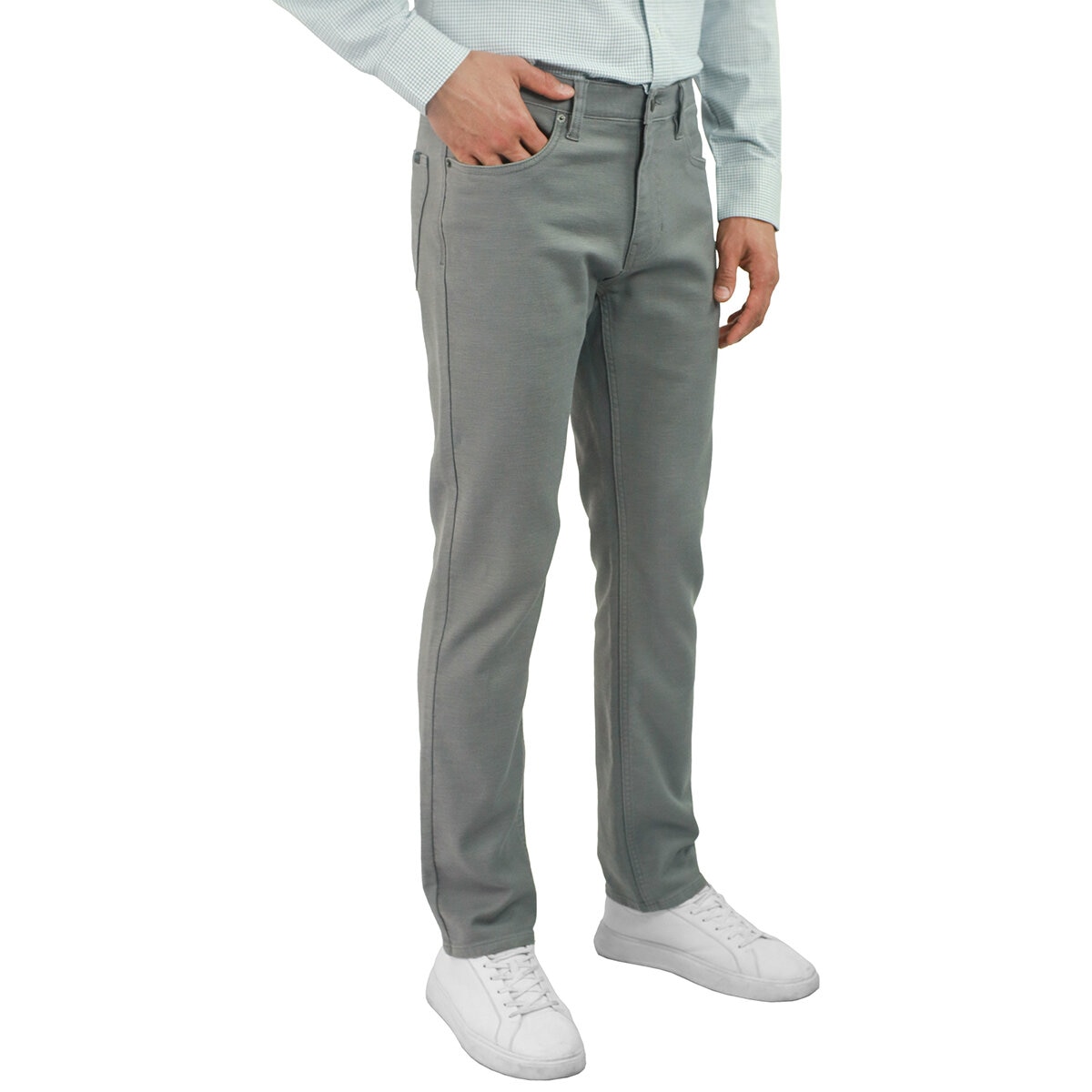 Jachs Pantalones para Caballero Gris 30 x 32