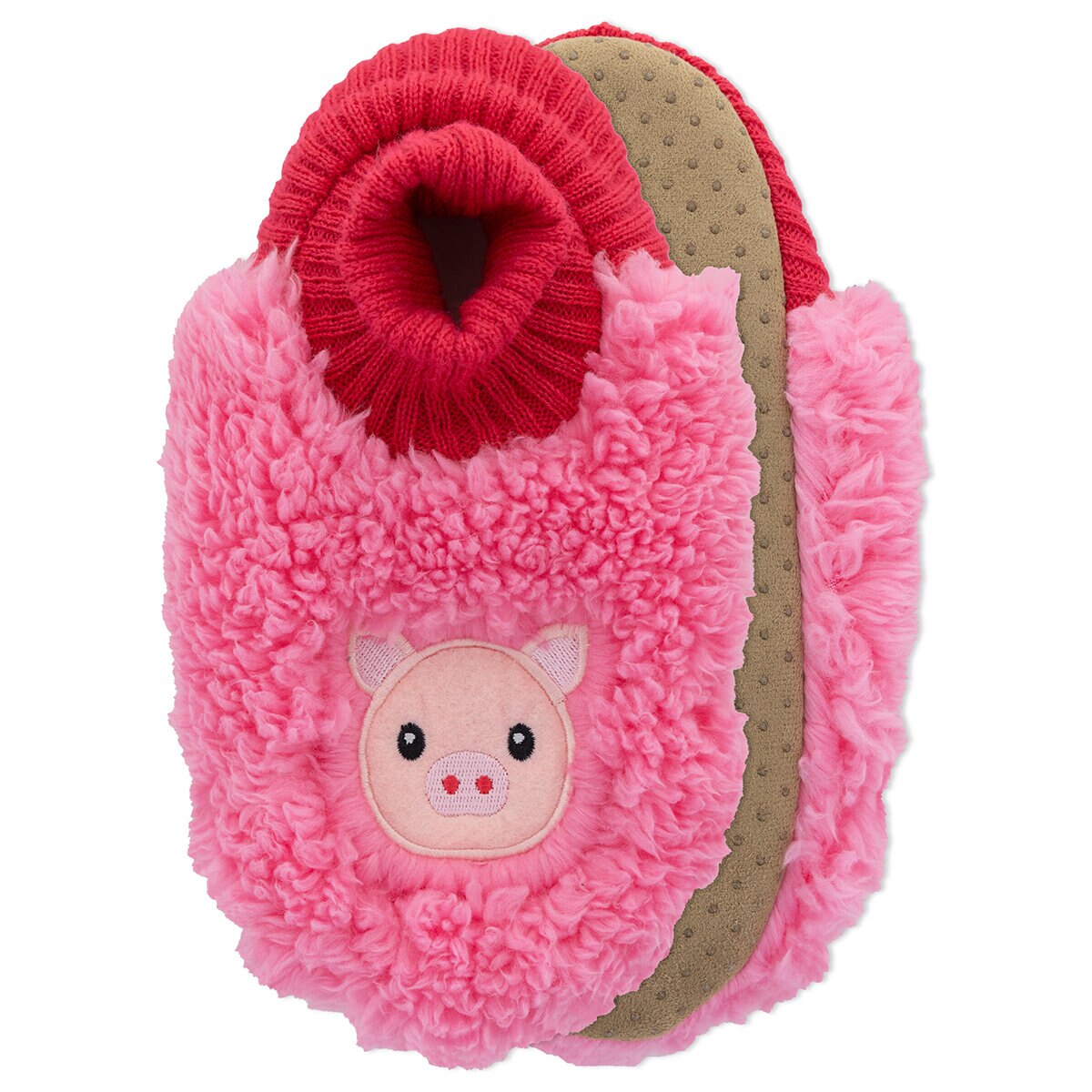 K Bell Pantuflas 2 pares para Niños o Niñas Pingüino / Cerdo 16.5 cm - 19 cm