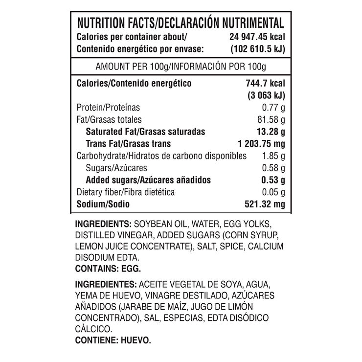 Wilsey Mayonesa 3.79 l