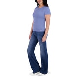 DKNY Playera para Dama Azul Extra Chica